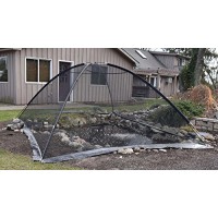 EasyPro PCT1014 Pond Garden Cover Protective Net Tent Dome Netting 10ft by 14ft