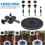 Eco friendly Solar Power Water Pump Novelty Fountain Birdbath Outdoor Garden Plant Watering Auto Operate for Home Patio Pool Fish Pond Decoration I...