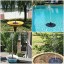 Eco friendly Solar Power Water Pump Novelty Fountain Birdbath Outdoor Garden Plant Watering Auto Operate for Home Patio Pool Fish Pond Decoration I...