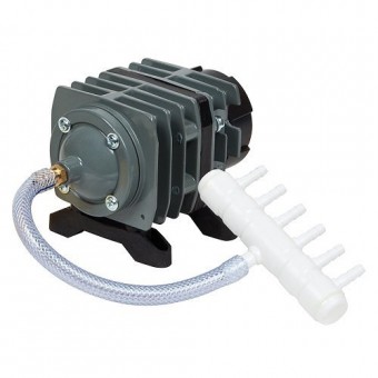 O2 Commercial Air Pump, 571 gph 2.47 psi 20watts 120volt Hydroponics,Aquarium,Pond air pump