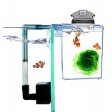 Finnex External Refugium Breeder Hang-on Box Water Pump, Fuge Ray LED