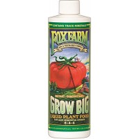 Fox Farm FX14092 Grow Big Liquid Concentrate Fertilizer, Soil NPK 6-4-4, 1-Pint