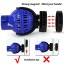 FREESEA Aquarium Wave Maker Power Head Circulation Pump with Magnet Suction Base for Fish Tank (6 Watts 1056GPH)