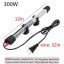 300w Submersible Aquarium Heater Auto Thermostat heater with suction,heater for fish tank water,Bonus thermometer and Jellyfish Decoration