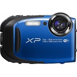 Fujifilm FinePix XP80 Waterproof Digital Camera with 2.7-Inch LCD (Blue)