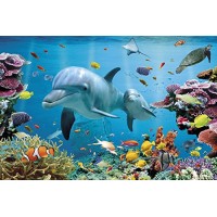 GB Eye Tropical Underwater-Ocean Poster, 36x24 in