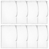 Gejoy 8 Pieces Mesh Filter Bags Aquarium Charcoal Filter Bag Media Filter Bag with Drawstring for Fish Tank, Fresh Saltwater Tanks