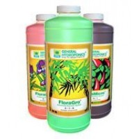 General Hydroponics Flora Series QT - FloraGro, FloraBloom, and FloraMicro, 32 oz each