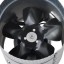 Light Weight Indoor Garden 4" 120 CFM Inline Duct Booster Vent Fan Blower Aluminum Blade