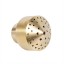 GLOGLOW 1/4''1/2''3/4''1''3/2''2''Brass Column Garden Pond Water Fountain Nozzle Sprinkle Spray Head(1/2")