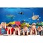 GREAT ART Undersea coral reef photo wall paper - Colourful underwater world wall decoration - Mural Aquarium Motiv XXL wallpaper (55 Inch x 39.4 In...