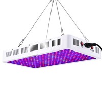 Growstar 1000W LED Grow Light Optical Lens, 12-Band Full Spectrum Veg and Bloom Switch Plant Light for Indoor Plants Garden Greenhouse Hydroponic U...