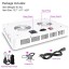 HIGROW 2000W Double Chips LED Grow Light Full Spectrum Grow Lamp with Rope Hanger and Daisy Chain for Greenhouse Hydroponic Indoor Plants Veg and F...