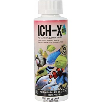 Hikari Usa AHK73314 Salt water Ich-X for Aquarium, 4-Ounce