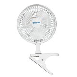 Hurricane Clip Fan - 6 Inch | Classic Series | Powerful Clamp Fan for Sturdy and Quiet Operation, 2 Speed Settings, Adjustable Tilt - ETL Listed, W...