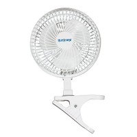 Hurricane Clip Fan - 6 Inch | Classic Series | Powerful Clamp Fan for Sturdy and Quiet Operation, 2 Speed Settings, Adjustable Tilt - ETL Listed, W...