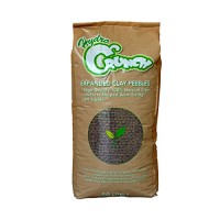 Hydro Crunch DBAUS888 Growing Media Hydroponic Clay Pebbles, Brown