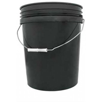 Hydrofarm HG5G 5-Gallon Black Bucket