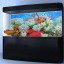 Double Sided Aquarium Coral Fish Tank Background Backdrop Reptile Marine Poster (11.81"x16.54"/30x42cm)