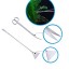 Jeeco Aquarium Scissor Tweezers Spatula Tool - 4 in 1 Stainless Steel Aquatic plants Aquascaping Tools Set for Fish Starter Kits & Aquariums Tank