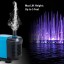 KEDSUM 550GPH Submersible Pump(2500L/H,40W), Ultra Quiet Water Pump with 5ft High Lift, Fountain Pump with 6.5ft Power Cord, 3 Nozzles for Fish Tan...