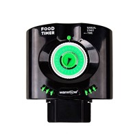 KEDSUM Daily 6 Times Automatic Fish Feeder Aquarium Tank Feeders Auto Food Timer Pet Feeding Dispenser on Schedule with Time Dials / Bracket Manual...