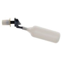 Kerick Valve M252 PVC Mini Float Valve, Tank Mount, Fixed Arm, 1.5 gpm at 60 psi, 1/4" Tube