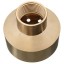 Kisstaker Garden Landscape Fountain Nozzle Fireworks Shape Brass Fountain Spray Head (1/2 inch)