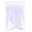 Kloud City 10PCS 8'' x 6'' White Color Fish Tank Filter Mesh Bags with Plastic Zippers , Aquarium Pond Filter Bag