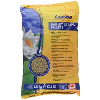 Laguna Barley Straw Pellets, 2-1/2-Pound with Mesh Bag