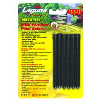 Laguna Once-A-Year Mini Fertilizer Spike, Aquatic Plant - 6-Pack