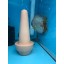 Ceramic Spawning Cone For Discus, Angelfish, Altums Breeding Cones Cave 10" x 4.2" Handmade in FL, USA.