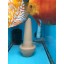 Ceramic Spawning Cone For Discus, Angelfish, Altums Breeding Cones Cave 10" x 4.2" Handmade in FL, USA.