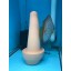 Ceramic Spawning Cone For Discus, Angelfish, Altums Breeding Cones Cave 10" x 4.2" Handmade in FL, USA.