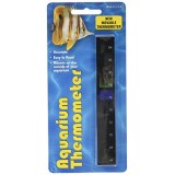 LCR Hallcrest A-1005 Liquid Crystal Vertical Aquarium Thermometer