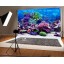 Leowefowa 5X3FT Underwater World Backdrop Aquarium Coral Fish Blue Sea Romantic Interior Wallpaper Wedding Summer Holiday Travel Vinyl Photography ...