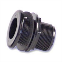 Lifegard Aquatics 1/2-Inch Double Threaded Bulkhead