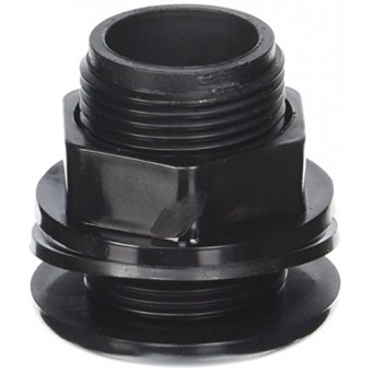 Lifegard Aquatics 1/2-Inch Slip Bulkhead Fitting