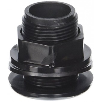 Lifegard Aquatics 1/2-Inch Slip Bulkhead Fitting