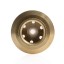 LING'S SHOP Brass Column Fireworks Water Fountain Nozzle Sprinkler Spray Head Pond (1/2")