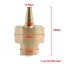 LING'S SHOP Brass Column Fireworks Water Fountain Nozzle Sprinkler Spray Head Pond (1/2")