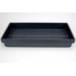 5 Pack of Durable Black Plastic Growing Trays (with drain holes) 20" x 10" x 2" - Planting Seedlings, Flowers, Wheatgrass, Microgreens