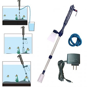 LONDAFISH Electric Fish Tank Vacuum Cleaner Syphon Operated Gravel Water Filter Cleaner Sand Washer