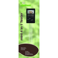 Rapitest 1818 Mini 4 in 1 Soil Tester Ph NPK Light Moisture Meter