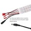 LVJING® 5pcs 0.5m/strip 5W Led Grow Light Bar + 100-240V to DC 12V 60W Max Power Supply Adapter, Perfect for Greenhouse Hydroponics Indoor Plant Fl...