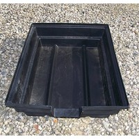 Three- Aquaponics - Hydroponics & Pond Grow Bed and Bio-Filter with 6" Spillw...