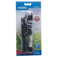 Marina Submersible Heater for Aquarium, Mini, 25-watt