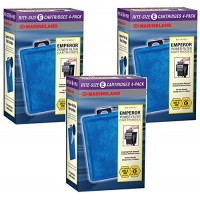 Marineland Rite-Size E 12-pack, Emperor Power BIO-Wheel Filter Replacement Filter Cartridges