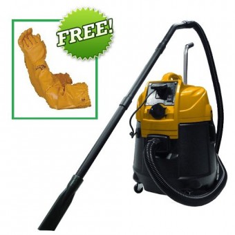 Matala Power Cyclone Continuous Use Pond Vacuum Plus FREE Atlas Pond Gloves