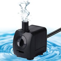 Maxesla Submersible Pump 145GPH (550L/H) Fountain Water Pump For Pond/Aquarium/Fish Tank/Statuary/Hydroponics with 5.9ft (1.8M) Power Cord